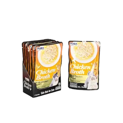 Inaba Chicken Broth With Chicken Recipe 6 pieces+1gift