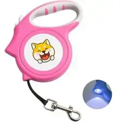 Retractable Leash & Light 5M