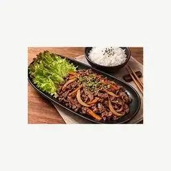 Spicy Bulgogi With Rice
