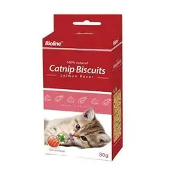 Catnip Biscuit Salmon Flavor 80g
