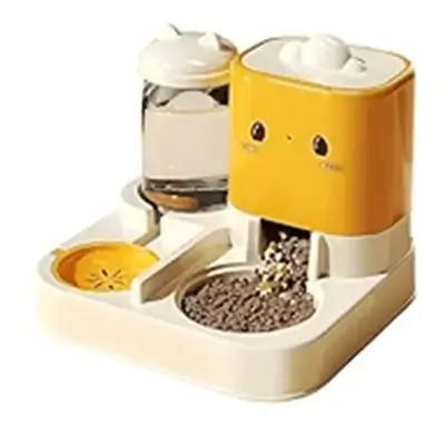 2-in-1 Automatic Pet Feeder & Water Dispenser