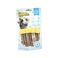 YooZee Dental Snacks With Nutrition Peanut And Beef Flavor Dual Dental Stick 100g