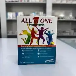 All in one multivitamin la colina 30tablet