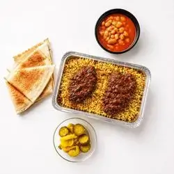 Local Shfta With Bulgur
