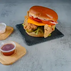 Crispy Cheese Burger