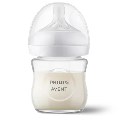 Avent Natural Response Baby Bottle 0M+ 125ml _ PHILIPS