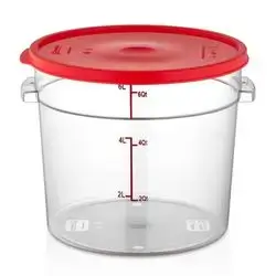 Lt. Round Storage Container (Pc)