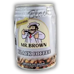 Mr. Brown Black Coffee 240 ml