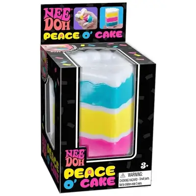 Nee Doh peace-cake Squishy Random color