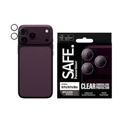 Panzer SAFE Apple iPhone 18 Pro/Pro Max Hoops Transparent Camera Lens Protector