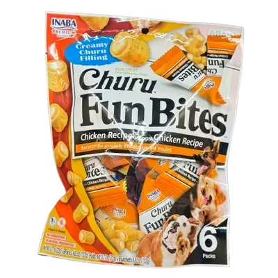 Inaba Churu Fun Bites Chicken Recipe.