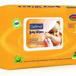 Optimal Baby Wipes 72 Wipes