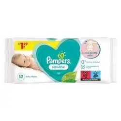 Pampers wipes sensitive