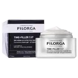 FILORGA TIME FILLER 5XP GEL CREME CORRECTION TOUTES RIDES 50ML//كريم جل تايم فيلر 5XP كريم جل للوجه مضاد للتجاعيد