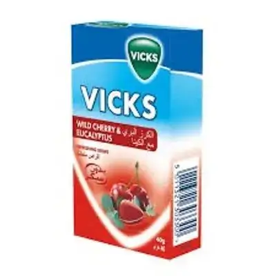 Vicks wild cherry & Eucalyptus 40g