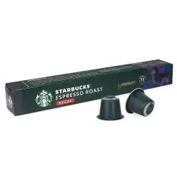 Starbucks® by Nespresso Espresso Roast Decaf Capsules – Intensity 11 – 10 Capsules