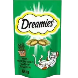 Dreamies Cat Biscuit Catnip Flavour 60g