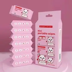 Mini Wet Wipes 64x
