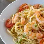 Spaghetti Con Shrimp