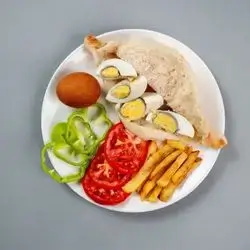 Boiled Egg Sandwich