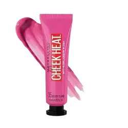 Cheek Heat Gel Cream Blush Sheer Flush Of Color 35 Berry Flame 8ml - Maybelline