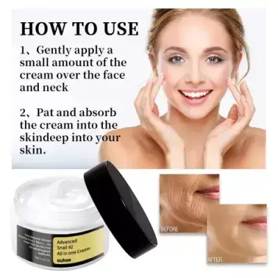 Ouhoe Snail Mucin Cream - 100g