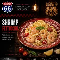 Shrimp Fettuccine