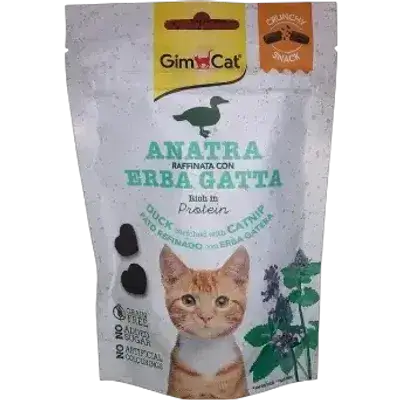 GimCat Duck With Catnip 50g