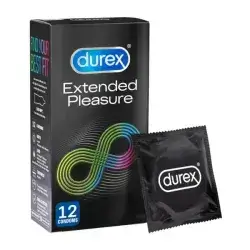 Durex extended pleasure 12latex condoms