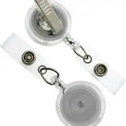 Badge Reels Retractable with Swivel Clip Retractable  Badge Holder Reels for Students, Teachers, Office Workers 