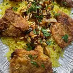 Fried Fish Fillet Matabak, 3 Pieces With Rice