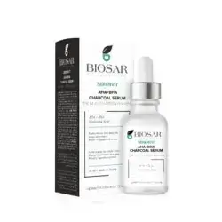 BIOSAR SERENVIT AHA+BHA CHARCOAL SERUM 30ML
