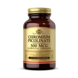 SOLGAR CHROMIUM PICOLINATE 500mcg 120caps
