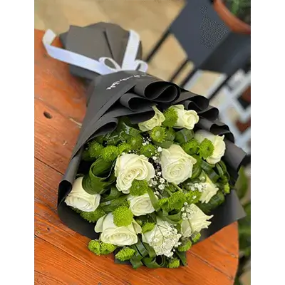 چەپکە گوڵی سپی لەگەڵ ئیکسسوارات، ١٤ گوڵ
