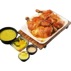 Quarter Chicken with Rice