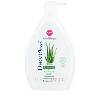 //Dermomed Gel Douche Aloe Vera 1L