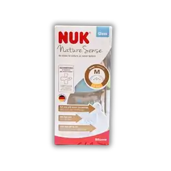 Nuk children's glass bottle