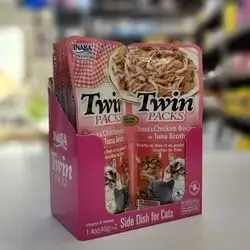Inaba Twin Packs ( Tuna & Chicken Recipe In Tuna Broth ) 6 Pcs 80g