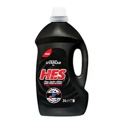 Hes Automatic Liquid Detergent Black Cloth 3 Lt
