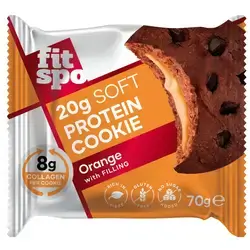 Protein Cookie Fitspo 20g Protein Orange Flavore