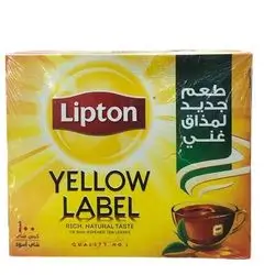 Packet Tea of Lipton Yellow 100 bags 200 g