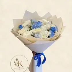 Blue & White Bouquet 1
