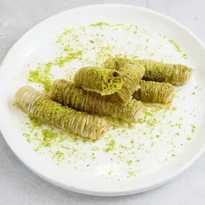Iraqi Burma With Halabi Pistachio And Ghee