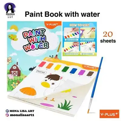 Paint Book With Water-Y.PLUS