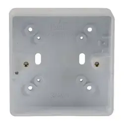 Electric Box Plastic Single