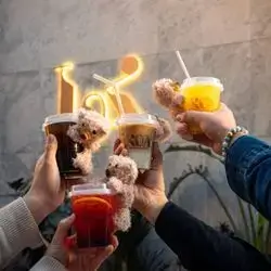 ئێکسترا تێدی بێر کوپ بۆ خواردنەوە ساردەکان (تەنها کوپ)