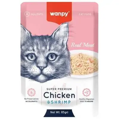 Wanpy Chicken & Shrimp 85g