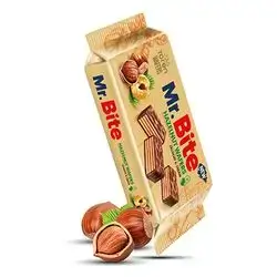 Mr.Bites Hazelnut Wafers 38G