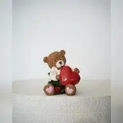 Small Teddy Bear with Heart
