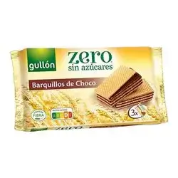 Gullon Zero Sugar Wafers Choco 180 Gm